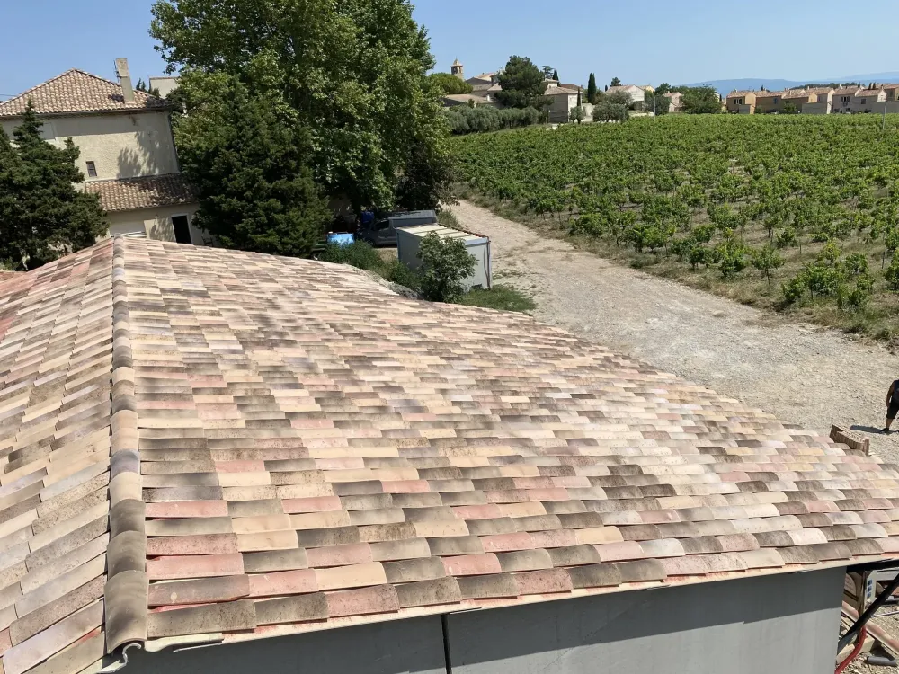 Charpente sur mur toiture PST tuiles (8)